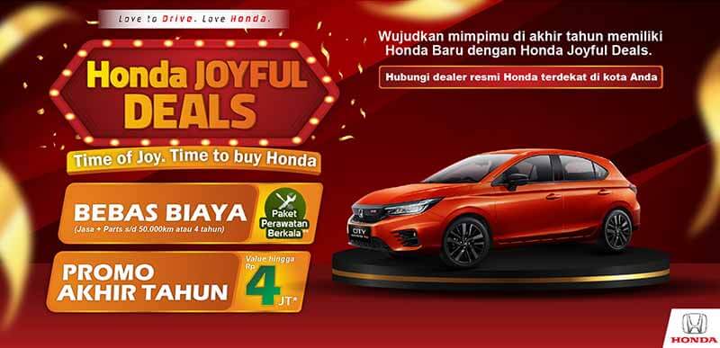 Promo Honda Akhir Tahun - Joyful Deals