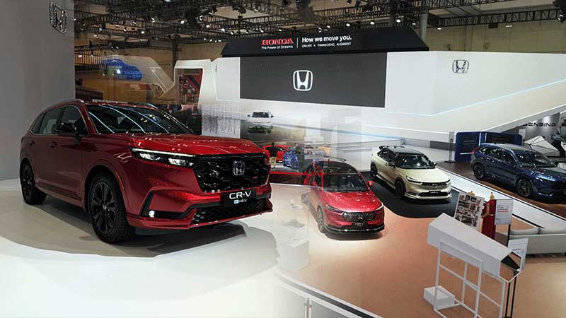 Penjualan Honda GIIAS 2024 Capai 1.861 Unit